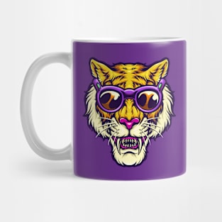 Cool Tiger with Summer Vibes Mug